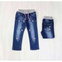 New wholesales fashion kids trousers children's overalls jeans children's pants and trousers Indian girls long jeans for 6 Yrs